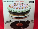 ROLLING STONES Let It Bleed 1969 UK MONO vinyl LP STICKER POSTER INNER original
