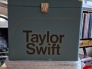 Taylor Swift Midnights Vinyl Collector's Case Teal Blue Speak Now Lovers Stars