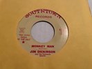 1966 JIM DICKINSON & The New Beale St. Sheiks Monkey Man Promo 45