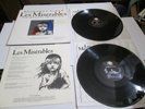 Les Miserables Original Broadway Cast Recording 2 LP 1987 Geffen Records EXC