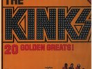 The Kinks 20 Golden Greats MONO NEAR MINT Ronco Vinyl LP