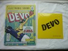 Electronic Sound magazine issue 103 with DEVO Mechanical Man yellow 7 inch B