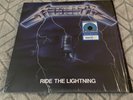 Metallica “Ride The Lightning”LP Electric Blue Vinyl 2021 In Shrink. EX/NM.
