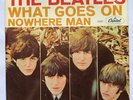 THE BEATLES-CAPITOL 5587-WHAT GOES ON-NOWHERE MAN-45RPM-W/SLEEVE 1ST SCRANTON NM