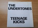 UNDERTONES,  Teenage Kicks ... 1977 punk EP ... b&w 'foldout' poster SLEEVE ONLY