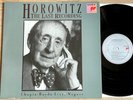 HOROWITZ piano - Last Recording CHOPIN HAYDN LISZT 1990 ED1 SONY DIGITAL LP MINT