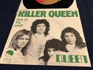 queen killer queen french original 1974 7”ps near mint france