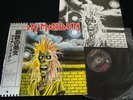 IRON MAIDEN - IRON MAIDEN 1st - JAPAN VINYL LP OBI EMS-81327 EX-/EX