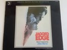 John Barry JAGGED EDGE Film Soundtrack LP Vinyl Record