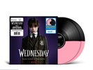 Wednesday Season 1 Music Netflix Series Pink/Black Split Vinyl Walmart