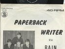 THE BEATLES  SOUTH AFRICA PS  45   PAPERBACK WRITER     EX/EX