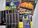 IRON MAIDEN 1985 Live After Death double vinyl album + booklet and two inserts