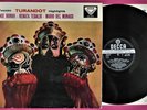 PUCCINI 'TURANDOT' - BORKH/TEBALDI/DEL MONACO - DECCA SXL2175 WB&G - ED1 - 1960