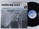 JUNIOR WELLS' CHICAGO BLUES BAND Hoodoo Man Blues DELMARK LP VG+ promo y