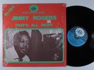 JIMMY ROGERS That's All Right BLACK AND BLUE LP VG++ france SHRINK y