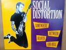 Social Distortion - Somewhere Between Heaven And Hell LP   NM '92 Epic Original
