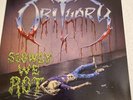 Obituary Slowly We Rot LP Vinyl Record 1989 Roadracer Record