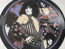 KISS Set of 4 solo album picture discs with variant B side image