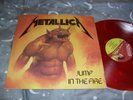 METALLICA - RED JUMP IN THE FIRE- AWESOME RARE PRESS LP VINYL RED COLOR MFN ENG