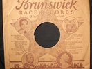 1920'S RARE RACE RECORD SLEEVE BRUNSWICK JOHNNY DODDS, DOLLY ROSS EXCELLENT