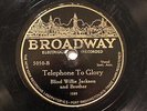 BLUES BLIND ROOSEVELT GRAVES Telephone To Glory BROADWAY 5050  off PARAMOUNT