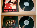 METALLICA KILL 'EM ALL MEGAFORCE RECORDS 1ST PRESSING VINYL 12