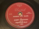 United 78 RPM Robert Nighthawk - Kansas City Blues 102 V