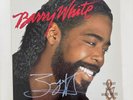 BARRY WHITE the right night SIGNED AUTOGRAPHED autograph LP