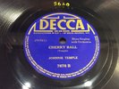 JOHNNIE TEMPLE-DECCA 7678-CHERRY BALL/LET'S GET TOGETHER-PREWAR BLUES 78