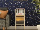 Novogratz Helix Vinyl Record Storage, Gold