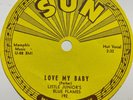 ORIGINAL SUN LABEL #192 FROM 1953- Little Juniors Blue Flames (Junior Walker