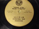 Key Club International Personal Action Prelude to Progress Presentation 1970-71