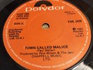 The Jam Town Called Malice  irish press vinyl 45 7 inch  original 1983 RARE