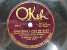 Clarence Williams' Blue Five - OKEH 8181 - LOUIS ARMSTRONG - Everybody Loves My