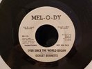 DORSEY BURNETTE Ever Since The World Began DEMO MELODY MOTOWN 45 RARE 64 V G.