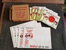 Happy Birthday Three Stooges 1961 Box Of Records & Envelopes