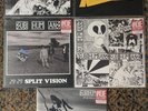 5 Subhumans - World's  Day Country Split Vison EP Cradle LP Purple Vinyl NEW