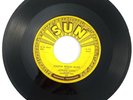 JOHNNY CASH FOLSOM PRISON BLUES / DOGGONE LONESOME 1955 VG+ Vinyl 7” 45 Sun