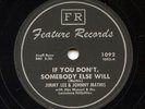 Rare Country Bopper 78 - Jimmy Lee & Johnny Mathis - If You Don't, Somebody Else