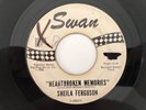 Northern Soul 45 SHEILA FERGUSON Heartbroken Memories SWAN promo  hear