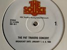 Rare Live The Pat Travers Band 2xLP Vinyl “The Source” NBC Radio Promo 1983