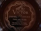 Victor 23516 Carolina Tar Heels FARM GIRL BLUES  78 rpm Country 1931 V+