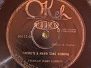 Okeh 40411 Fiddlin John Carson HARD TIME COMING   78 rpm Country 1925