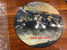BATHORY-blood fire death 1ST PRESS U.K. PIC DISC 1988