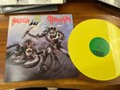 TERRORIZER /NAUSEA -split YELLOW MUSTARD VINYL LP grind death metal