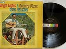 Rick Nelson Bright Lights & Country Music LP Decca Country Rock (1966) MONO vg++