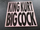 KING KURT - Big Cock - LP Album - Red Vinyl - Stiff Records - Psychobilly