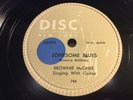 BROWNIE McGHEE-DISC 6057-LONESOME BLUES/ME AND MY DOG-NEW YORK BLUES 78 1947