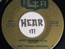 Melodic Bluegrass Lonesome Country 45 WEST VIRGINIA GENTLEMEN Coal ALTA WV hear