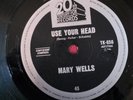 MARY WELLS  Use Your Head / Everlovin' Boy - 1965 20th Century Fox soul northern